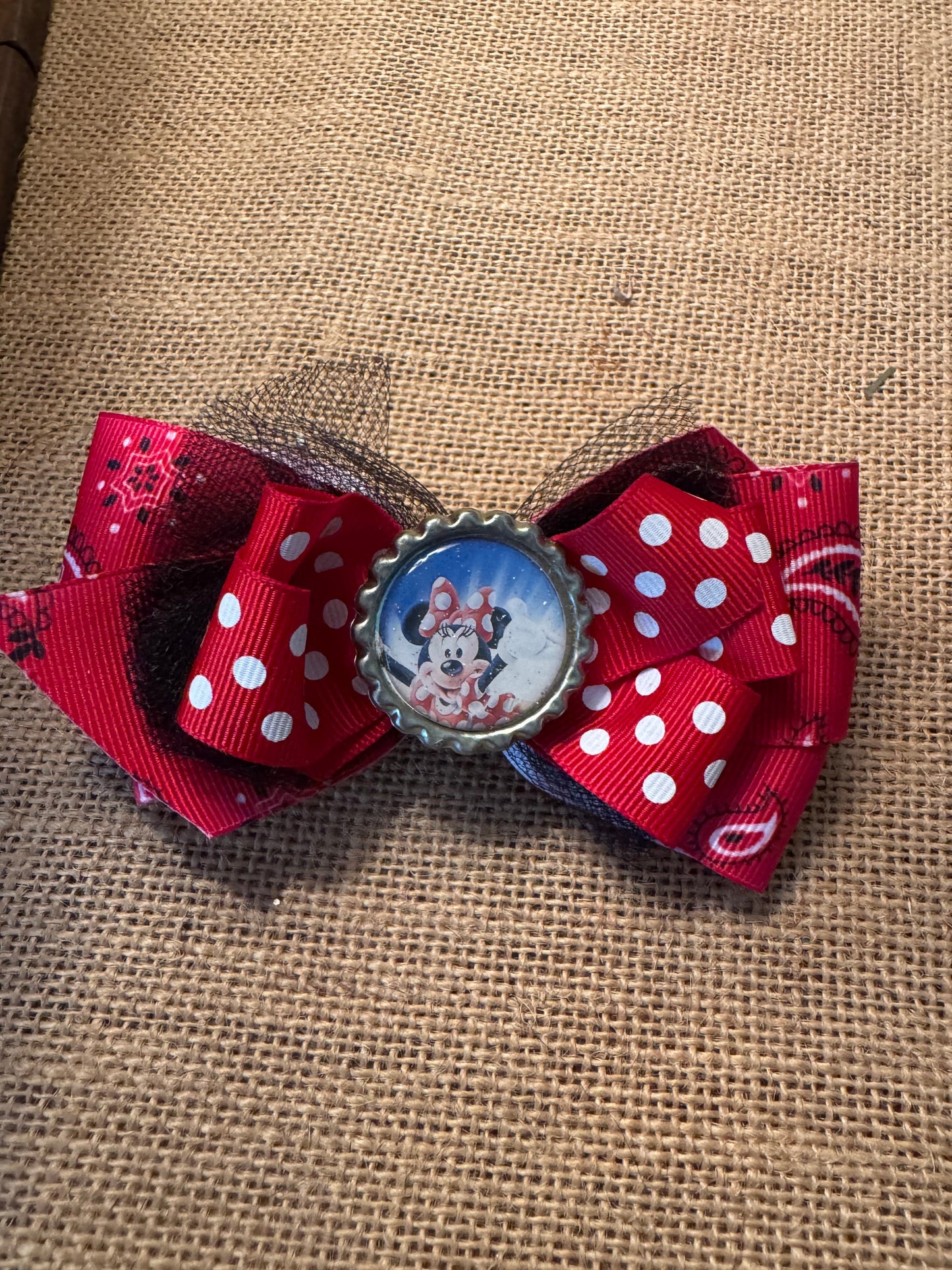 Minnie Red Bow