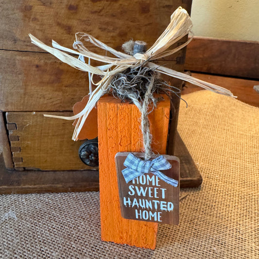 Little Pumpkin Home Sweet Haunted Home