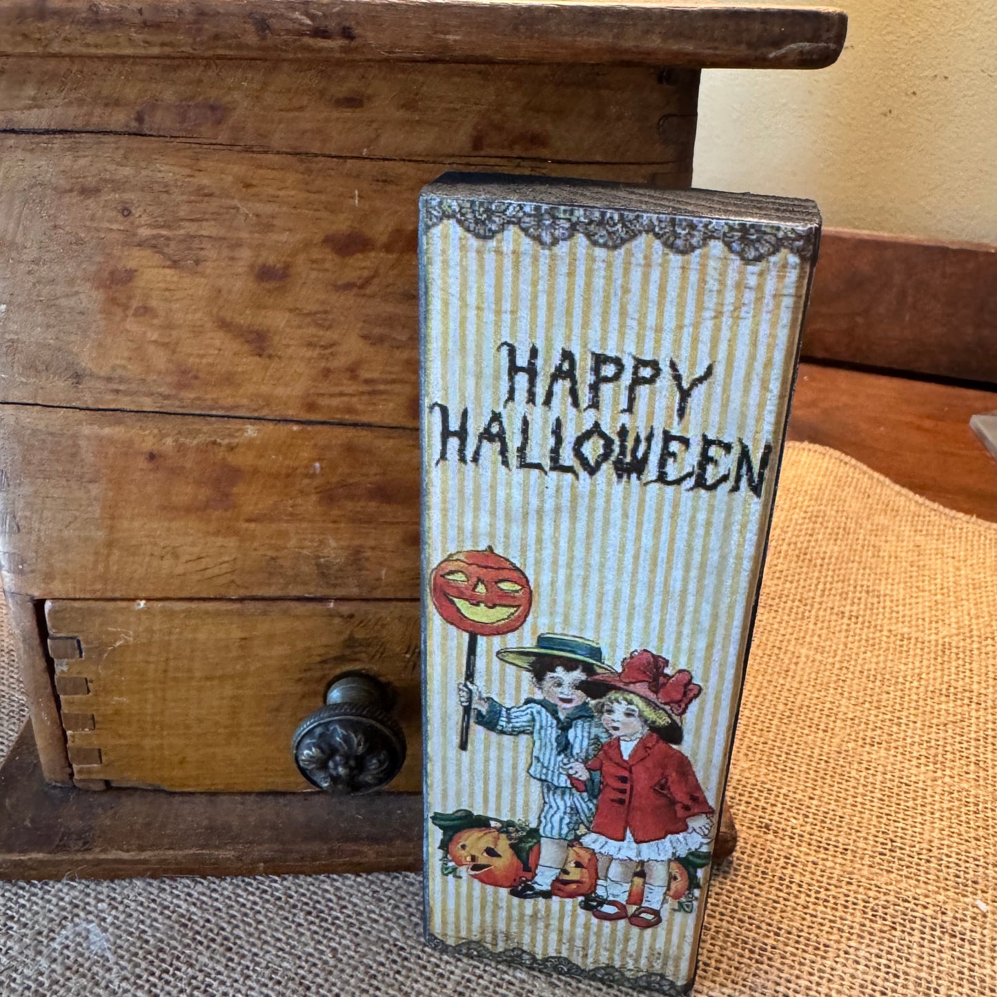 Halloween Cutie Pair-Little Trick or Treaters