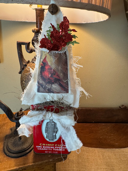 Prince Albert Christmas Tree with Redbird