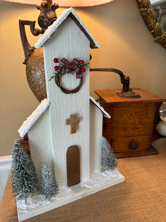 Handcrafted Wooden Church