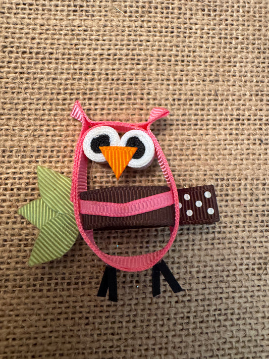 Owl Barrette