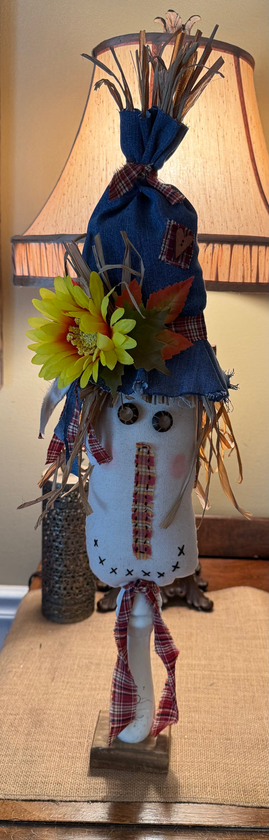 Blue Jean Scarecrow